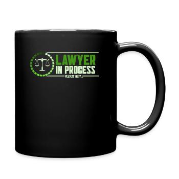 Lawyer Gift Law Lawyer - Full Colour Mug - black - Right