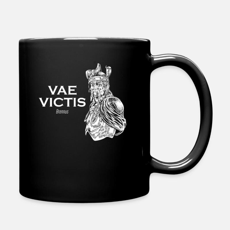 Brennus aus Gallien - Vae victis - Tasse einfarbig - Schwarz