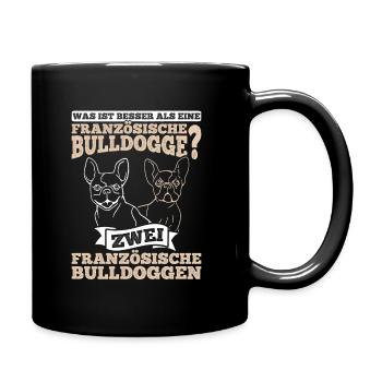 French Bulldog French Bulldog - Full Colour Mug - black - Right
