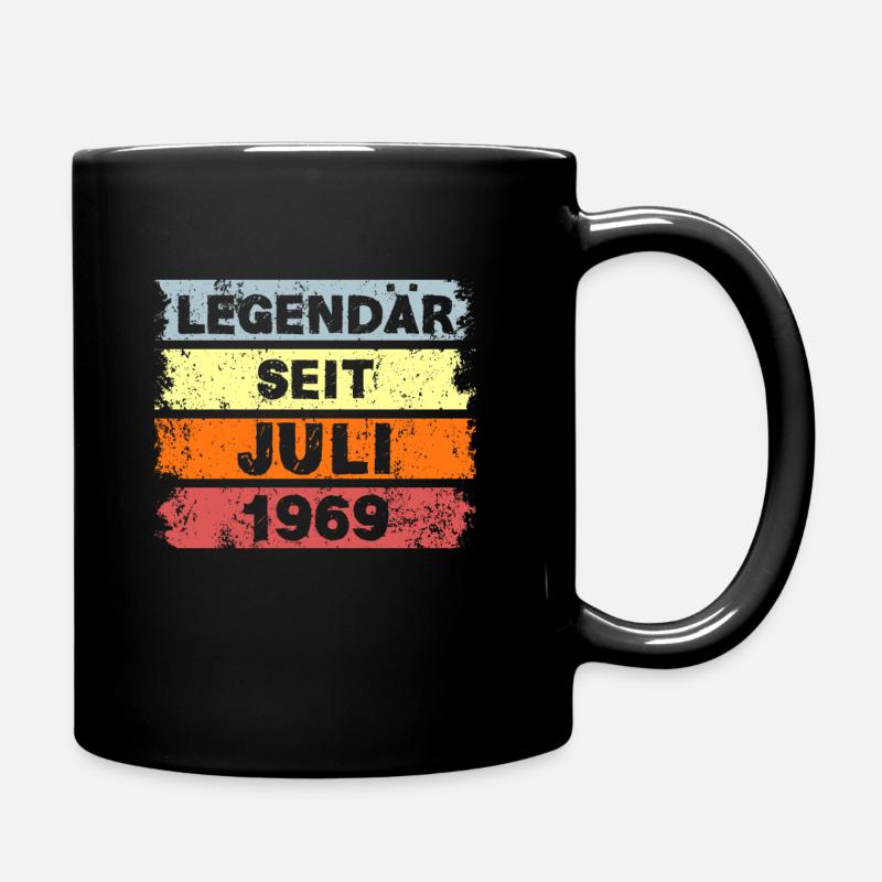 Legendär seit Juli 1969 - Geburtstag - Tasse einfarbig - Schwarz