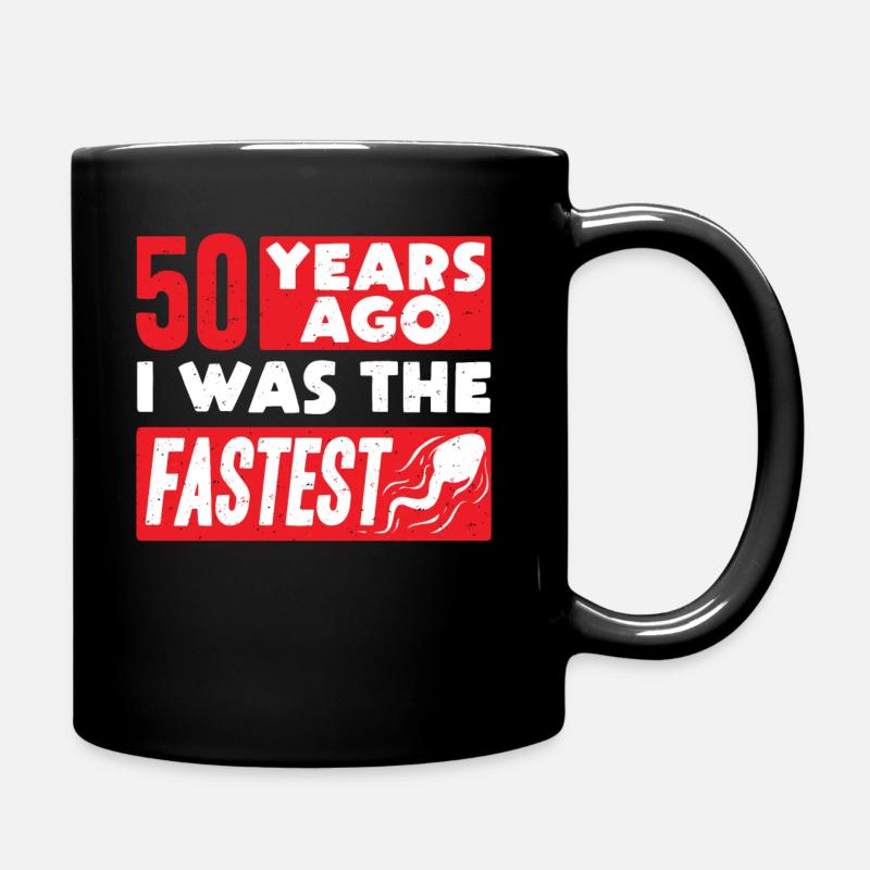 50e anniversaire, 50 ans 50 ans - Mug uni - noir