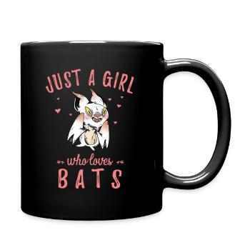 Bats, Bat - Full Colour Mug - black - Right
