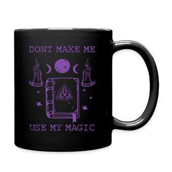 Wicca Witchcraft Hexen Magical - Tasse einfarbig - Schwarz - Rechts