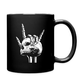 Fan de heavy metal, - Mug uni - noir - Droite
