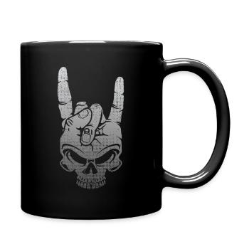 Fan de heavy metal, - Mug uni - noir - Droite