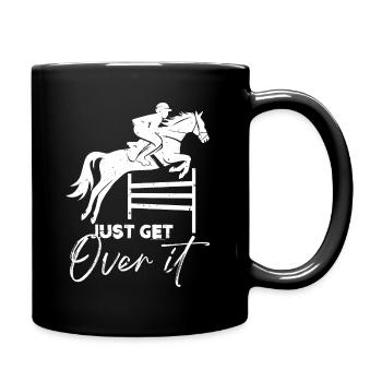 Horse, horses, girls and horses - Full Colour Mug - black - Right