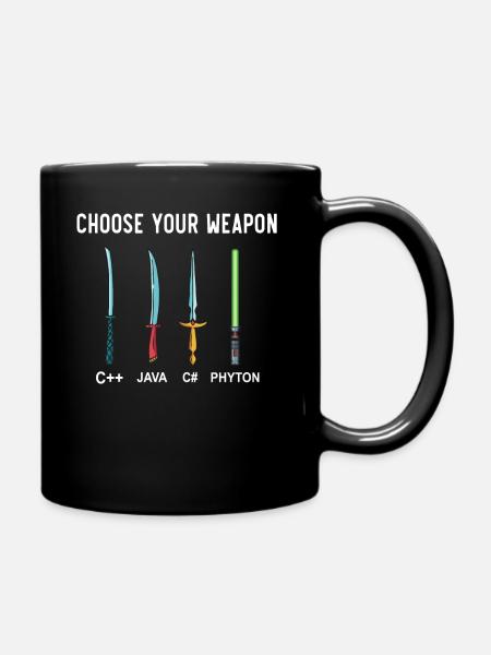 PHYTON PROGRAMMER Programmation Encodage d’encodeur - Mug uni - noir