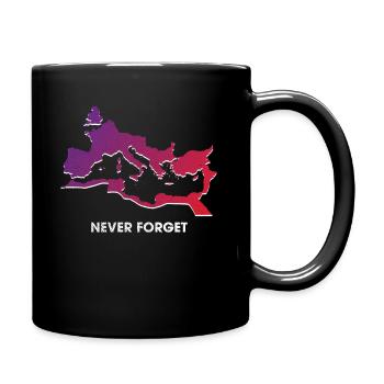 Roman Empire, Ancient Romans, Caesar - Full Colour Mug - black - Right