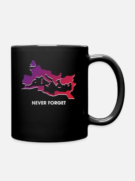 Empire romain, Romains anciens, César - Mug uni - noir