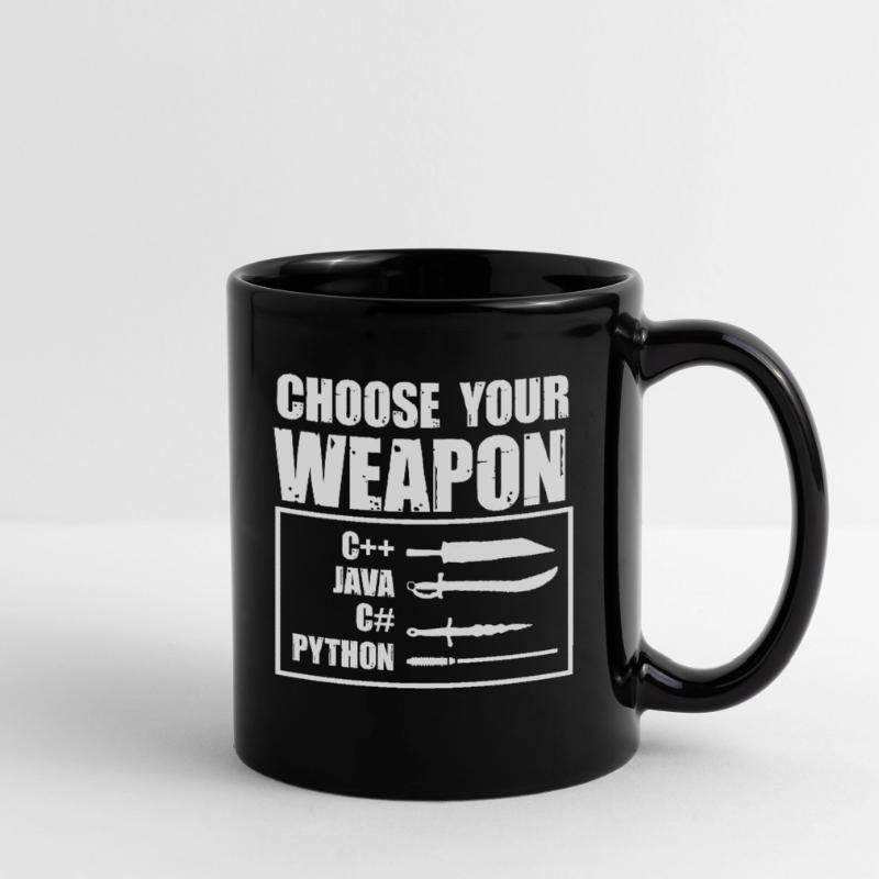Python-Programmierung, Programmierer, Coder Tasse einfarbig