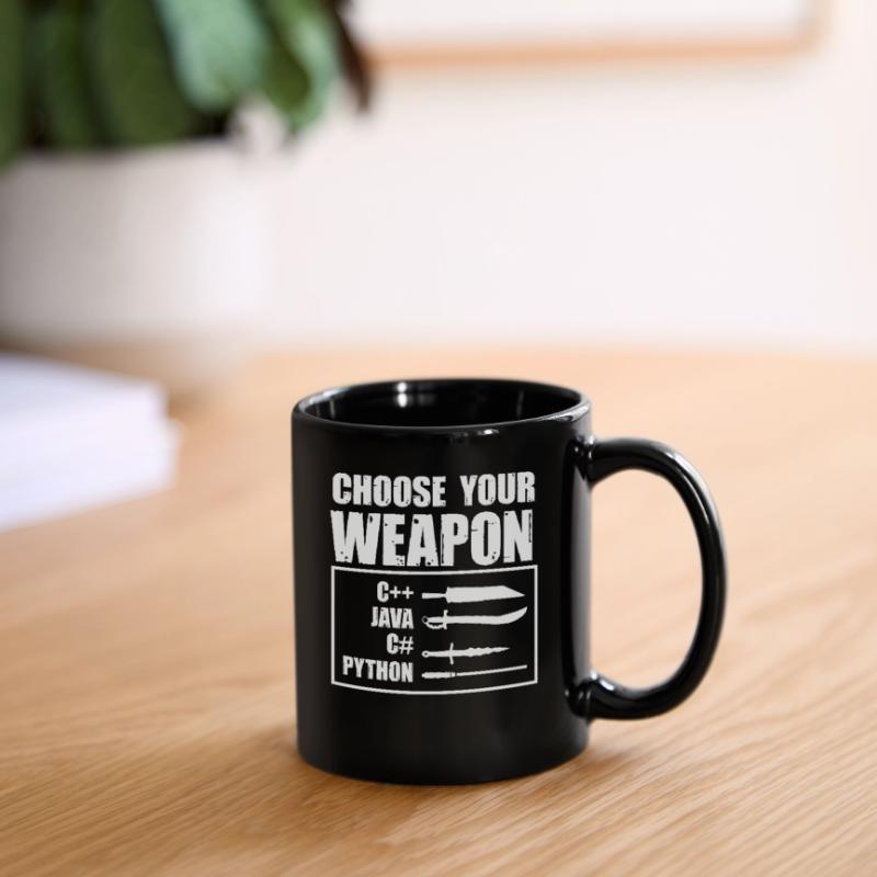 Python-Programmierung, Programmierer, Coder Tasse einfarbig