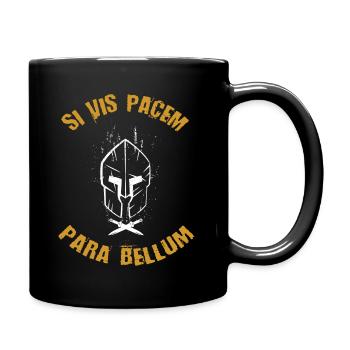SI VIS Pacem Para Bellum - Full Colour Mug - black - Right