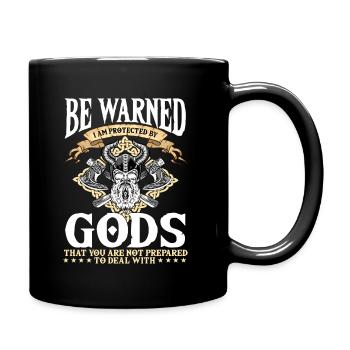 Wikinger Wikinger Nordmythologie - NORSE - Tasse einfarbig - Schwarz - Rechts