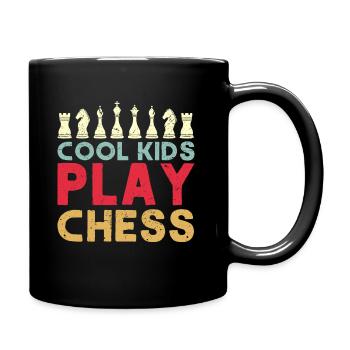 Chess Player Gift Chess Club Chess - Full Colour Mug - black - Right