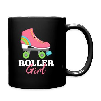 Rollerblade Athletes Roller Skating Roller Skates - Full Colour Mug - black - Right