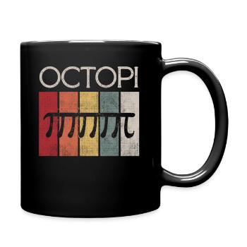 Octopi, PI, Math, Math Teacher Gift - Mug uni - noir - Droite
