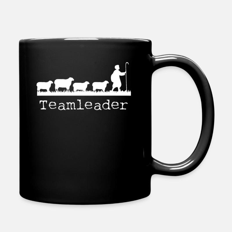 Führungskraft, Schäfer - Tasse einfarbig - Schwarz