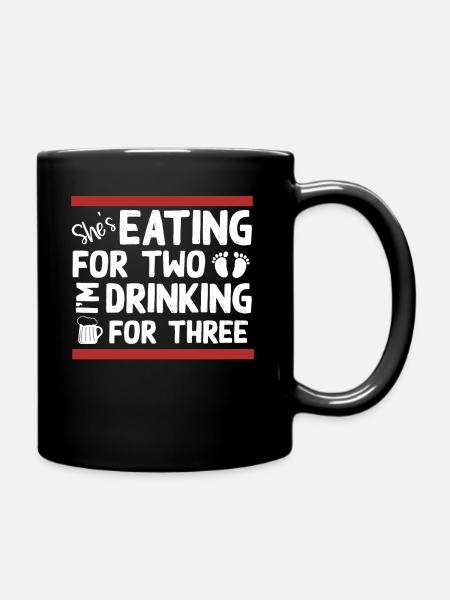 Annonce de grossesse - Mug uni - noir
