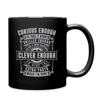 Car Truck Mechanic - Mechanic - Full Colour Mug - black - Right