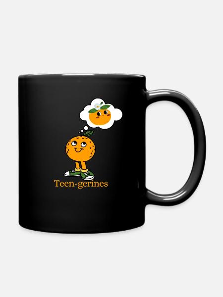 Tangerine teengerine - Mug uni - noir