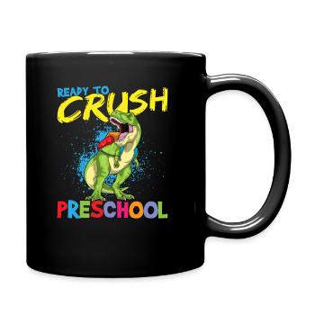 Ready To Crush Preschool Kindergarten Pre-K T-Rex - Mug uni - noir - Droite