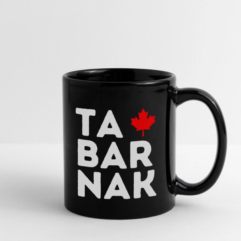 Tabarnak I Bar Myself in Canada Maple Leaf Tasse einfarbig