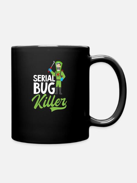 Bug Exterminator Serien-Bug-Killer - Tasse einfarbig - Schwarz