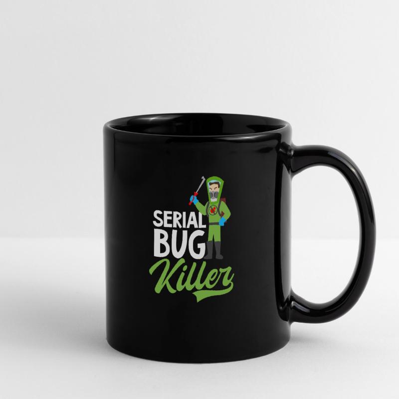 Bug Exterminator Serien-Bug-Killer Tasse einfarbig