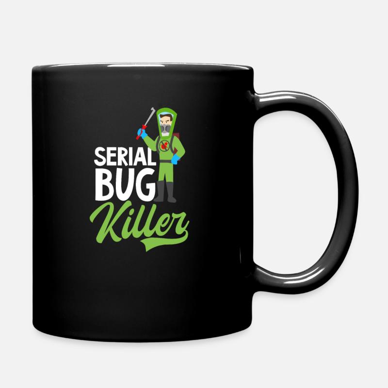 Bug Exterminator Serien-Bug-Killer - Tasse einfarbig - Schwarz