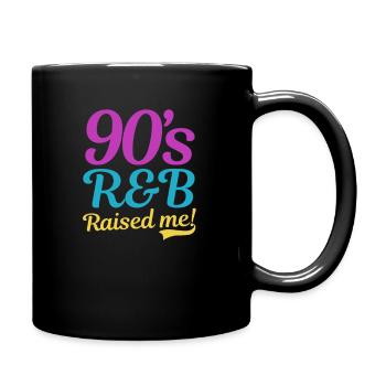 I Love The 90s 90s R&B Raised Me - Full Colour Mug - black - Right