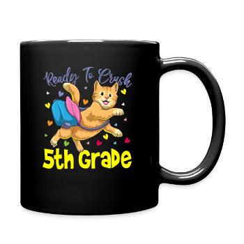 Ready To Crush 5th Grade Elementary School - Mug uni - noir - Droite