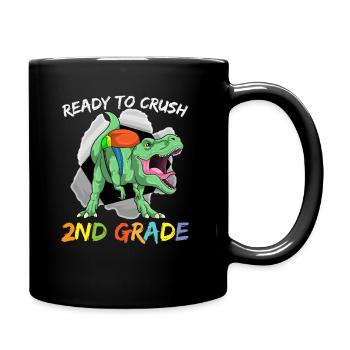 Ready To Crush 2nd Grade Elementary School - Mug uni - noir - Droite