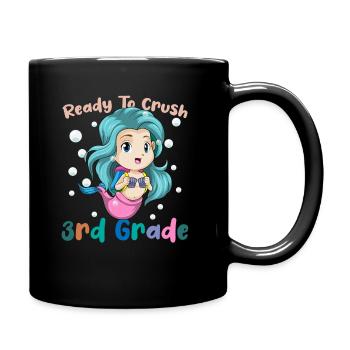 Ready To Crush 3rd Grade Elementary School - Mug uni - noir - Droite
