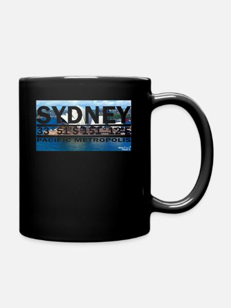 Sydney - Mug uni - noir