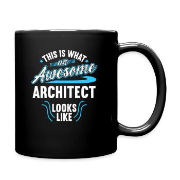 This Is What An Awesome Architect Looks Like - Tasse einfarbig - Schwarz - Rechts