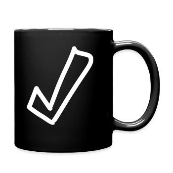 Hook Emoji Sketch Dessin - Mug uni - noir - Droite