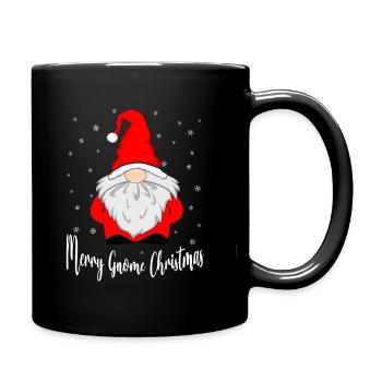 Joyeux Noël Gnome - Mug uni - noir - Droite