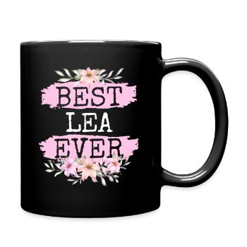 Lea Gift Name Birthday - Full Colour Mug - black - Right