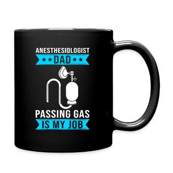Anesthésie Papa Anesthésiste Anesthésiste - Mug uni - noir - Droite