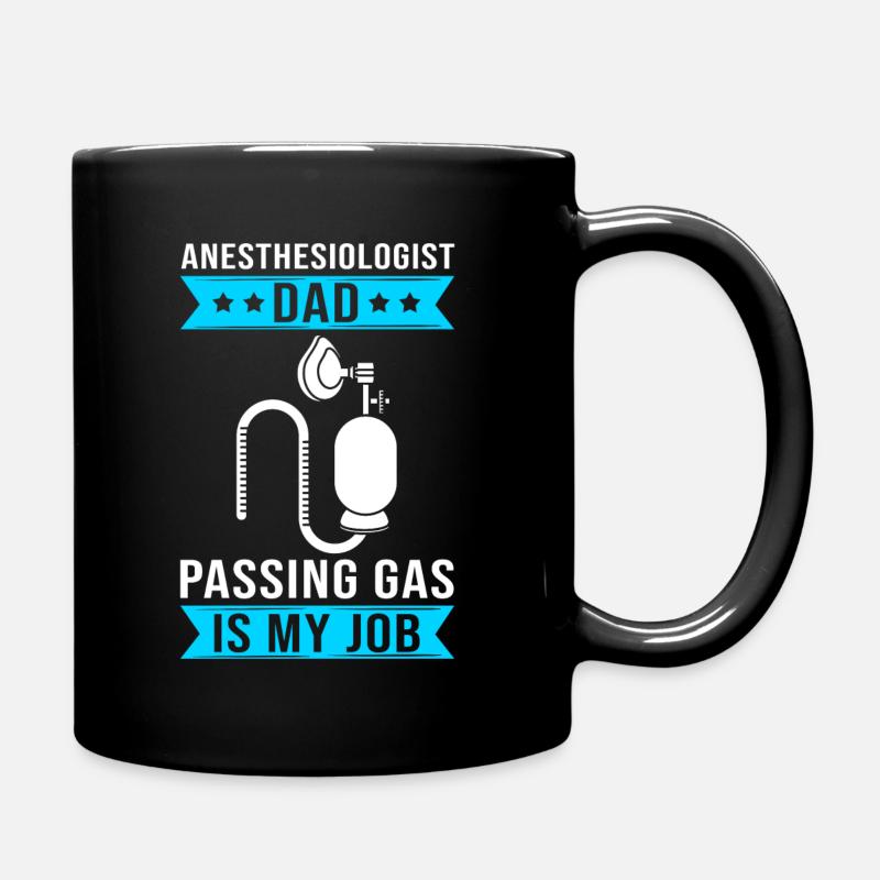 Anesthésie Papa Anesthésiste Anesthésiste - Mug uni - noir