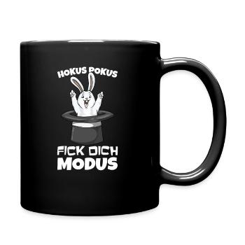 Lustige Sprüche Sarkasmus Ostern Fan Geschenk - Full Colour Mug - black - Right