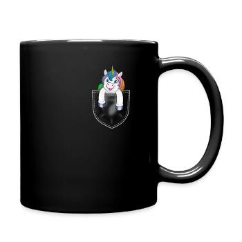 Conte de fées Créature mythique Licorne Fan Idée cadeau - Mug uni - noir - Droite