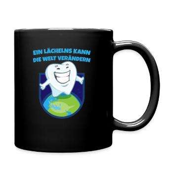 Drôles de dictons dentisterie dentisterie idée cadeau - Mug uni - noir - Droite