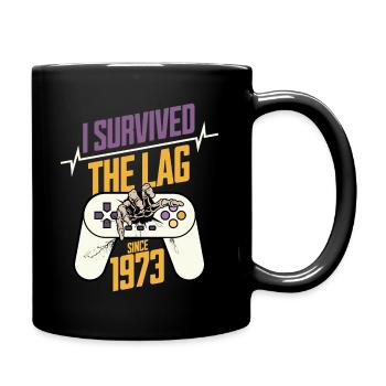 Geek Né En 1973 Anniversaire Gamer 50 Ans - Mug uni - noir - Droite