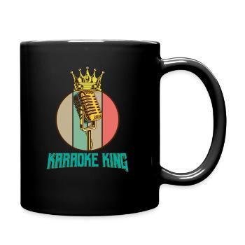 Karaoké Chanteur Chanteur Musicien Karaoké Party - Mug uni - noir - Droite