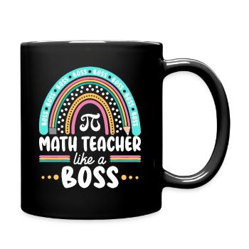 Humour Prof de Maths Comme Boss Des Mathématiques - Mug uni - noir - Droite