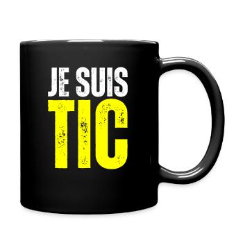 Je Suis TIC - TIC TAC Duo Drôle Cadeau 2 Personnes - Mug uni - noir - Droite