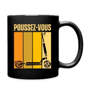 Trot Électrique Freestyle Trottinette Électronique - Mug uni - noir - Droite