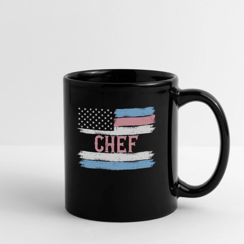 US Pride Food Preparer Kitchen Master Gift Idea Full Colour Mug