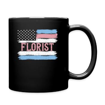 US Pride Gardener Gardening Gift Idea - Tasse einfarbig - Schwarz - Rechts